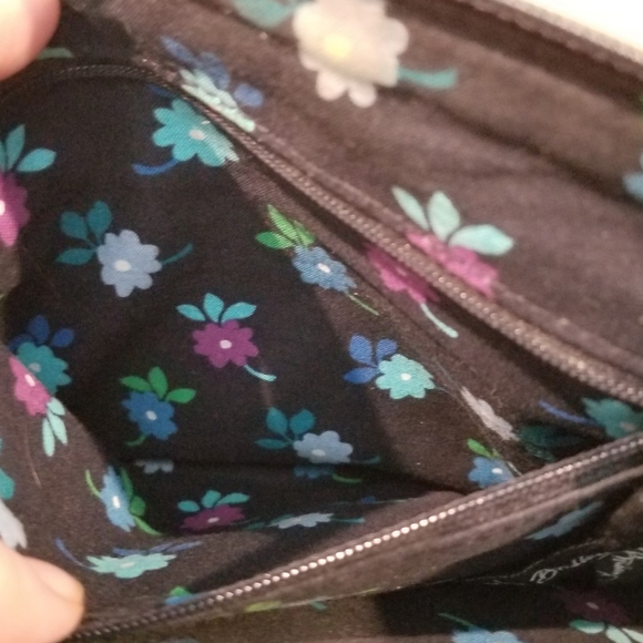 Vera Bradley Crossbody Purse Floral Flower AOP Allover - Picture 5 of 10